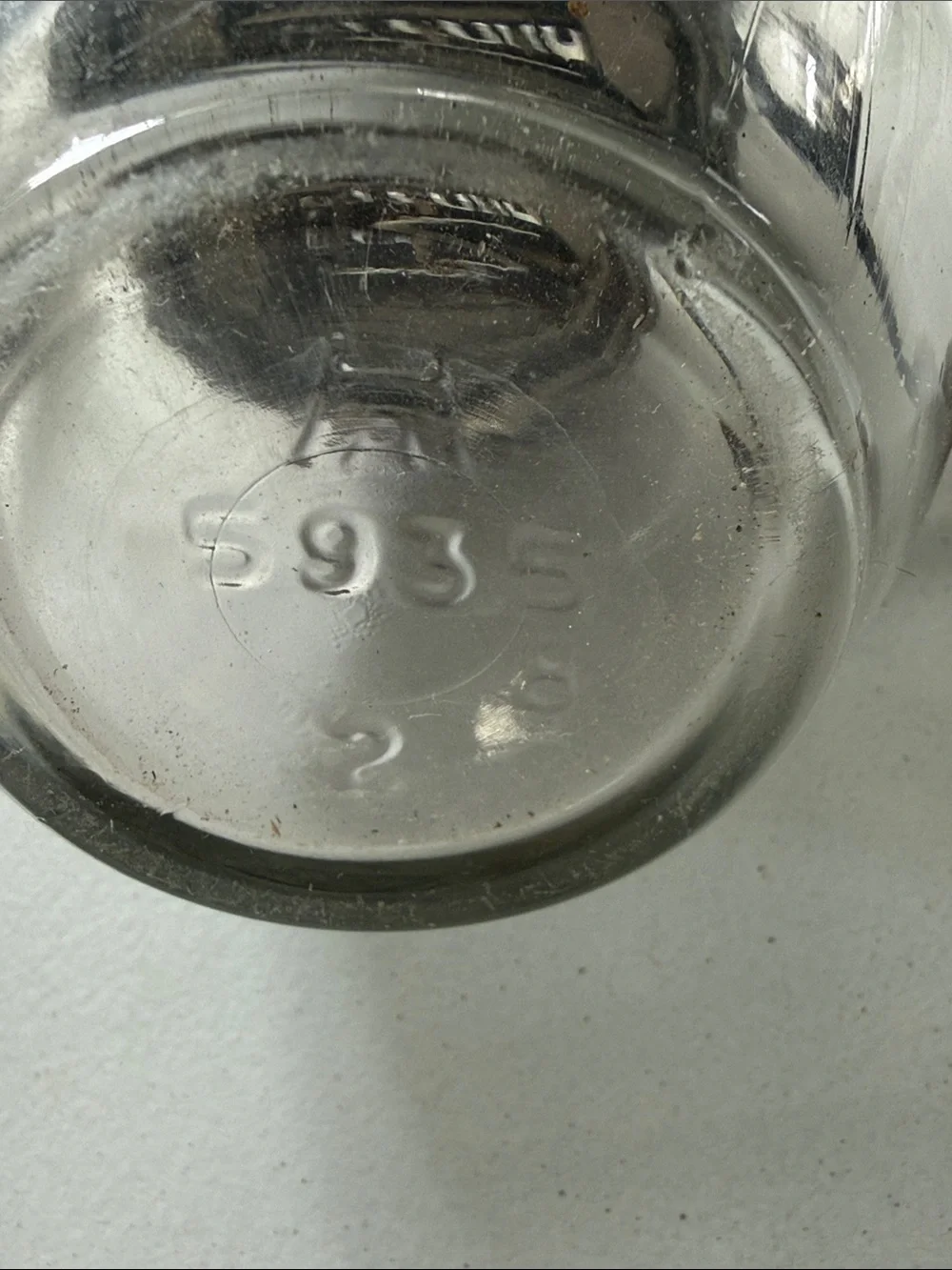 Vintage 1950s Androck Nut Meat Chopper Manual Kitchen Grinder -  Glass & Metal